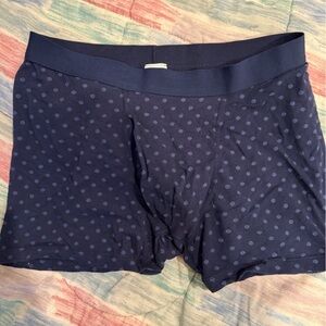 Uniqlo Navy Blue Boxer Briefs
